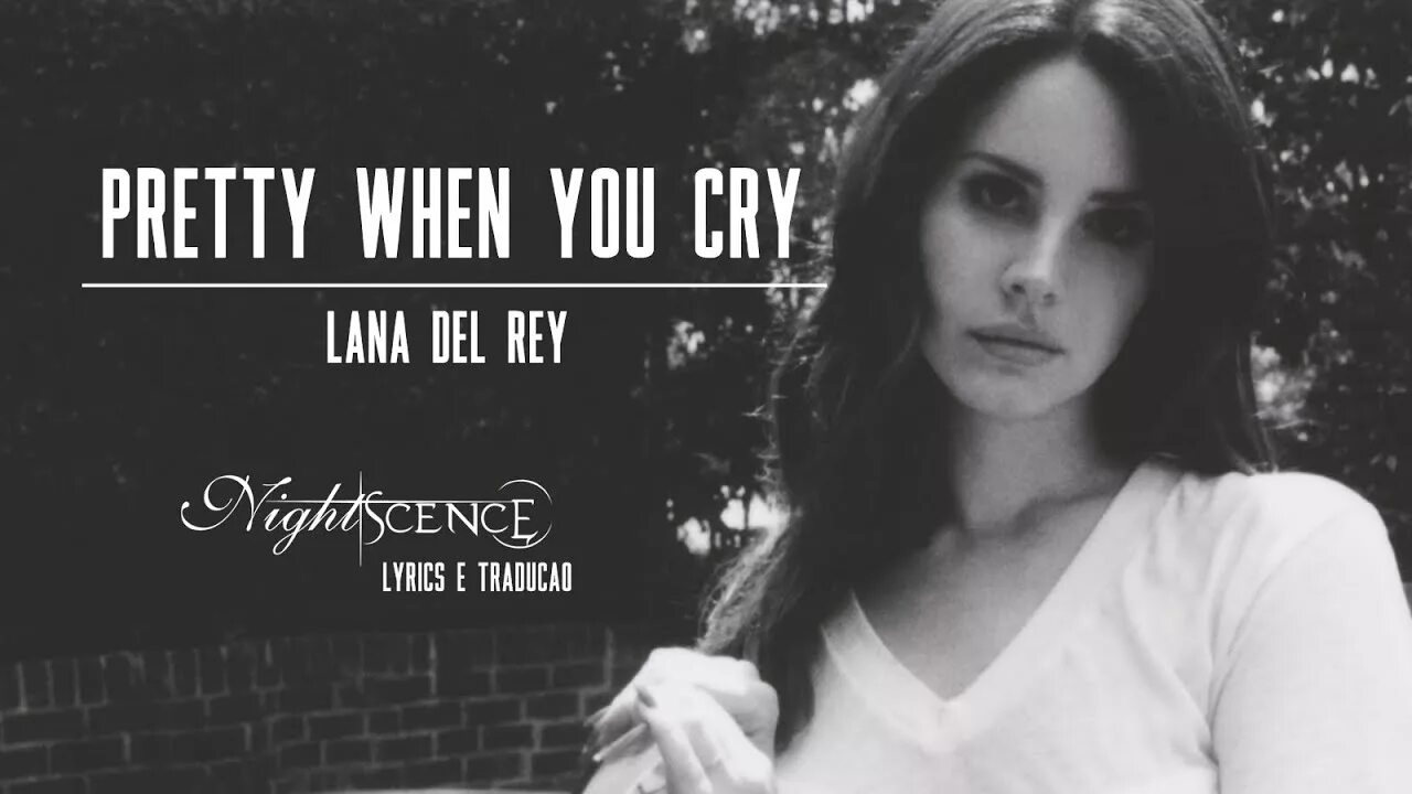 Lana del Rey pretty when you Cry обложка.