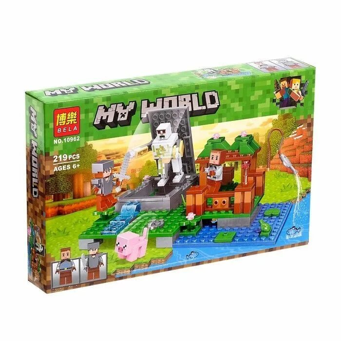 My world 4 in 1. Конструктор 10962. конструктор майнкрафт голем. decool конструктор my world. конструктор my world 10188.