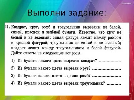 Квадрат круг ромб
