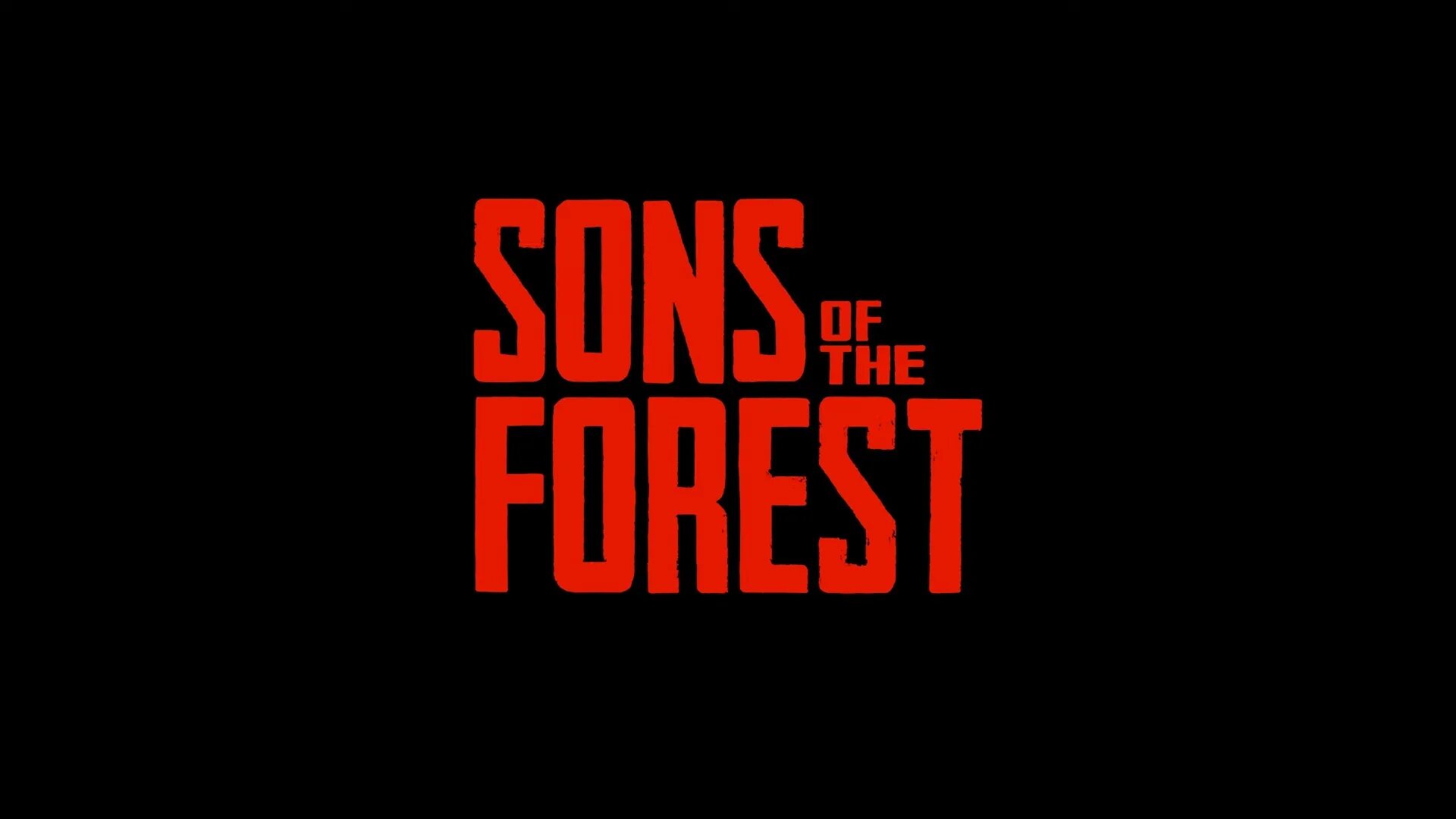 Sons of the Forest. Игра sons of the Forest. The Forest логотип. Sons of the Forest лого.