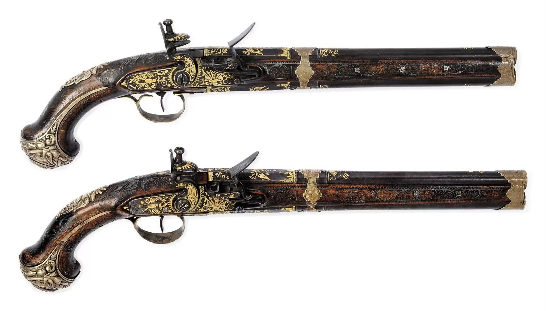 Старинное оружие 6. 19th Century Flintlock Pistol. Старинное оружие. Антикварное оружие в Европе. Накладка на пистоль 19 век.