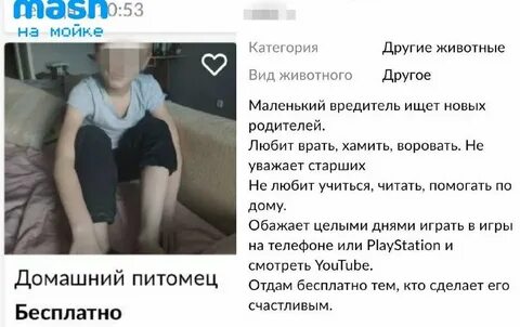 Сын шантажирует маму