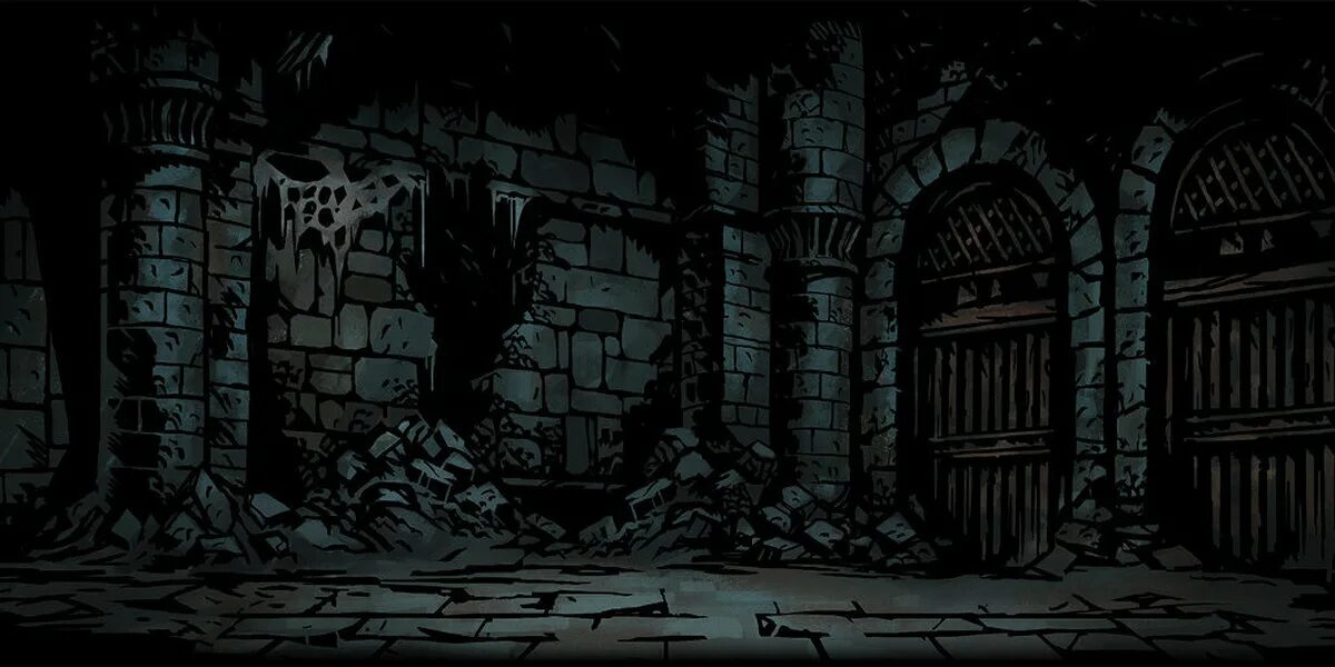 Темнота подземелий. Darkest Dungeon фоны локаций. Darkest Dungeon задники локаций. Darkest Dungeon поместье. Darkest Dungeon руины.