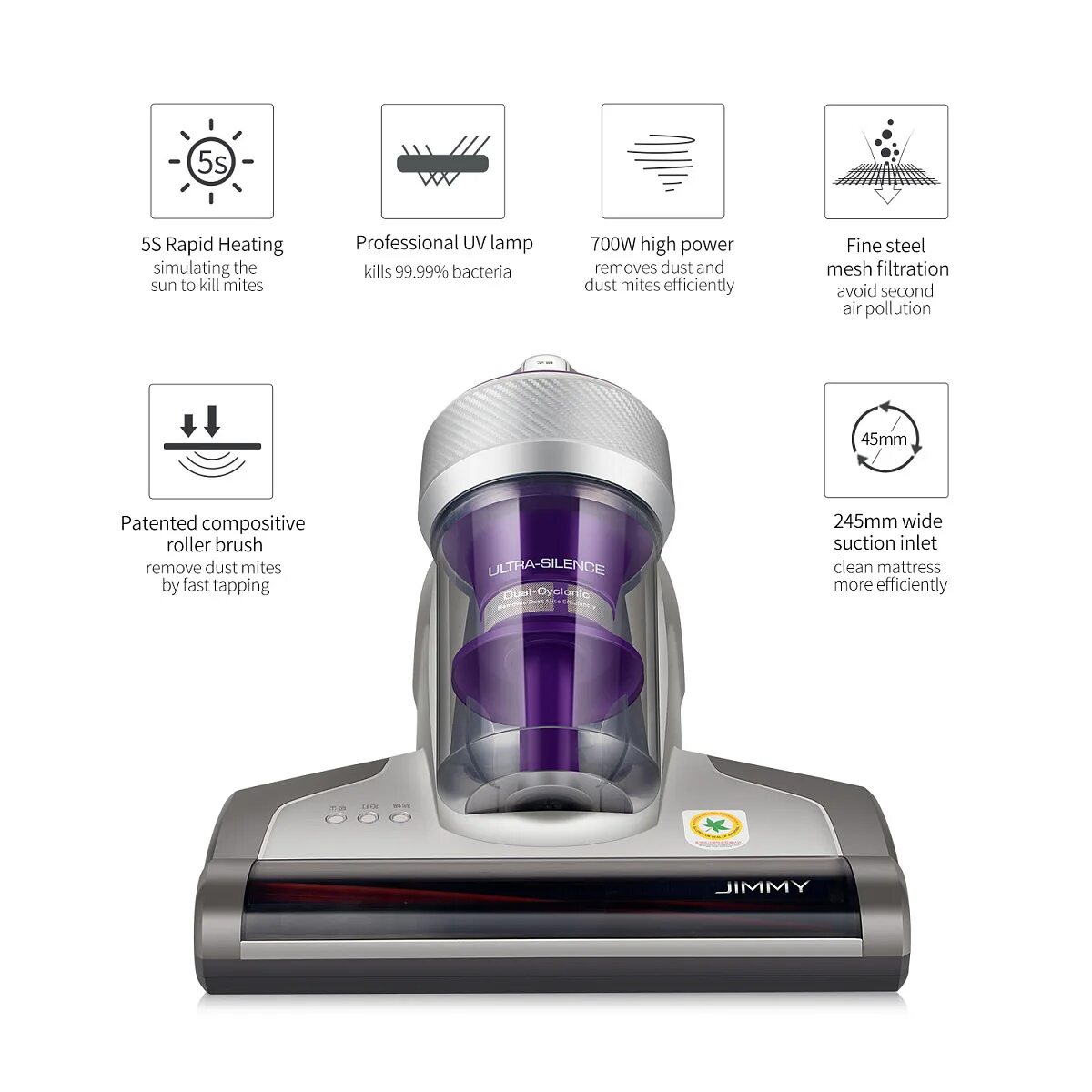 Пылесос для удаления клещей jimmy. Пылесос jimmy jv35. пылесос xiaomi jimmy jv35. jimmy jv35 anti-mite vacuum cleaner. ручной пылесос xiaomi jimmy jv35.