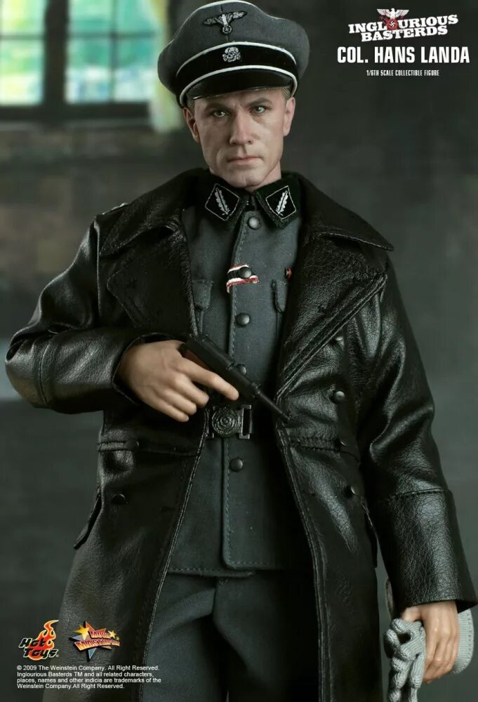 Ганс ланда прототип. Ханс ланда. ганс ланда hot toys. ланда бесславные.