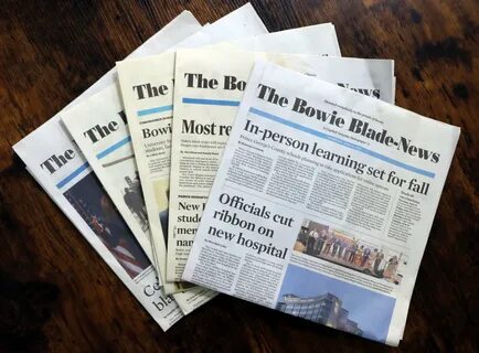 The newspaper now