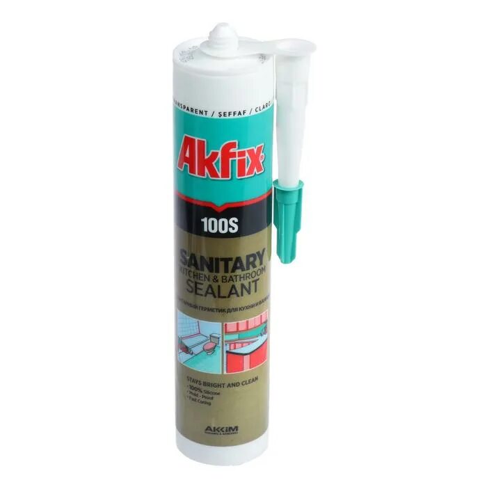 Герметик akfix 100s. Белый. Герметик akfix 100s. Akfix 100s санитарный силикон, 280 мл. Силикон akfix 100e.