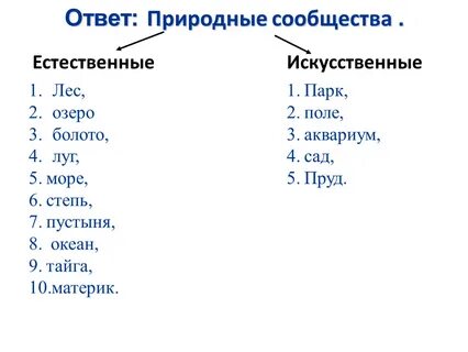 Сообщество ответ