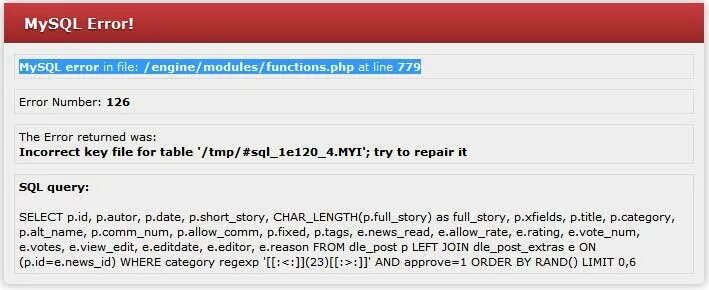 Order being returned. MYSQL Error!. Error number: 1.