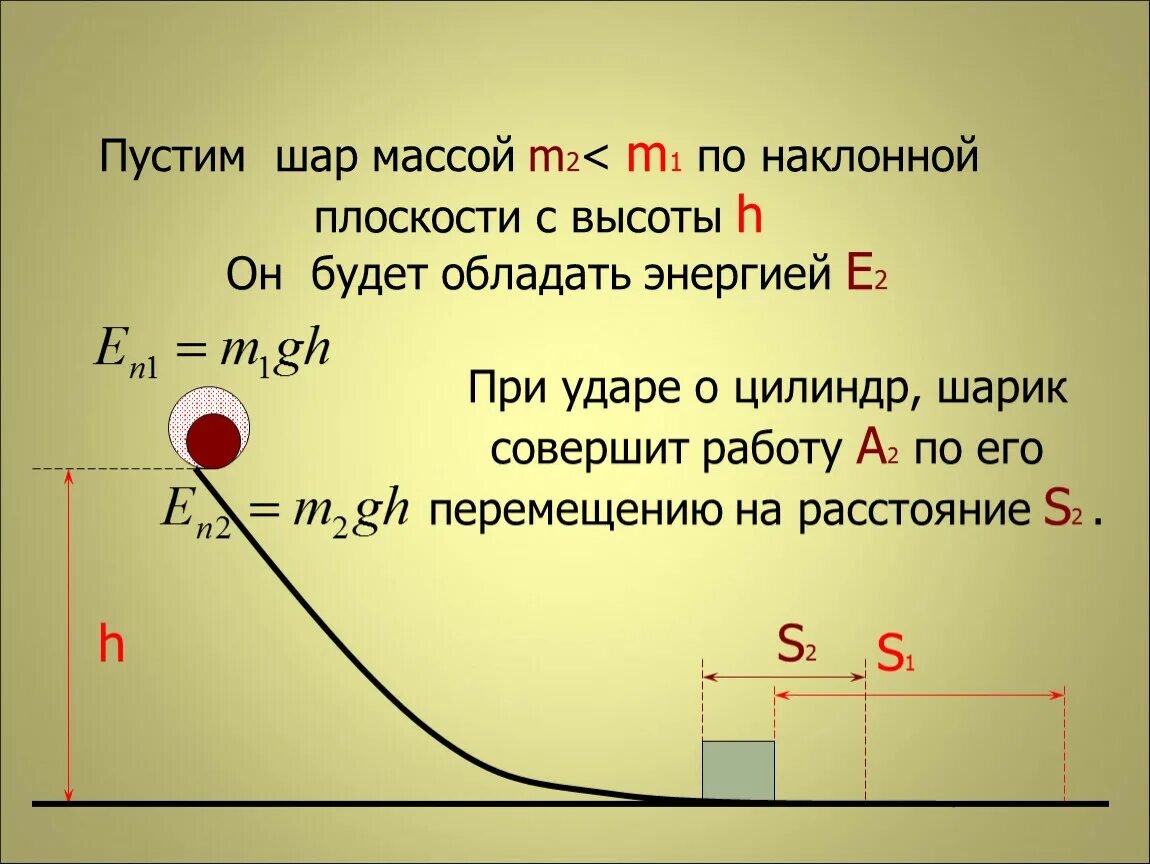 Вес шара 9. Шарик пущенный вверх по наклонной плоскости. Масса шара. Как найти массу шара. Механическая энергия шарика.