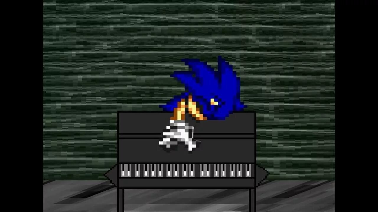 Sonic falling. Sonic falling