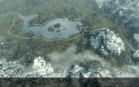 К северо востоку от г