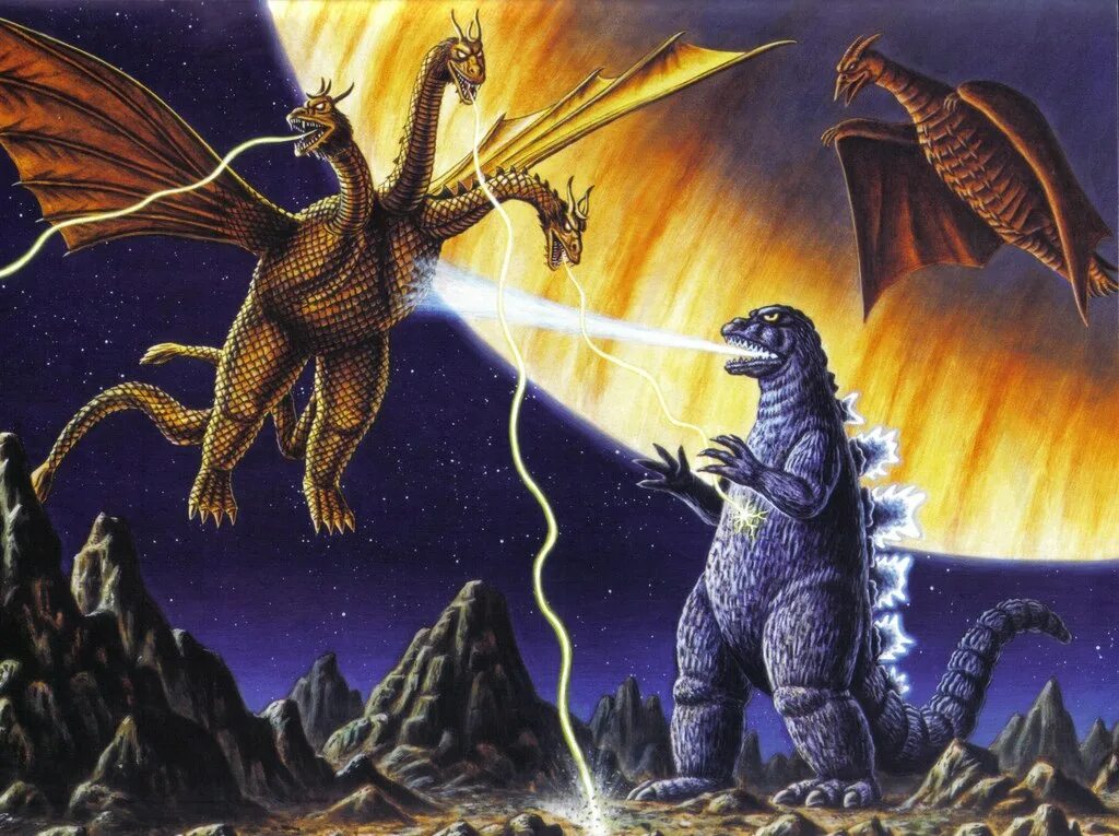 Годзилла против монстра зеро. Годзилла против монстров. Годзилла 1964 гидора. Кайдзю годзилла 2014. Годзилла король монстров зеро.