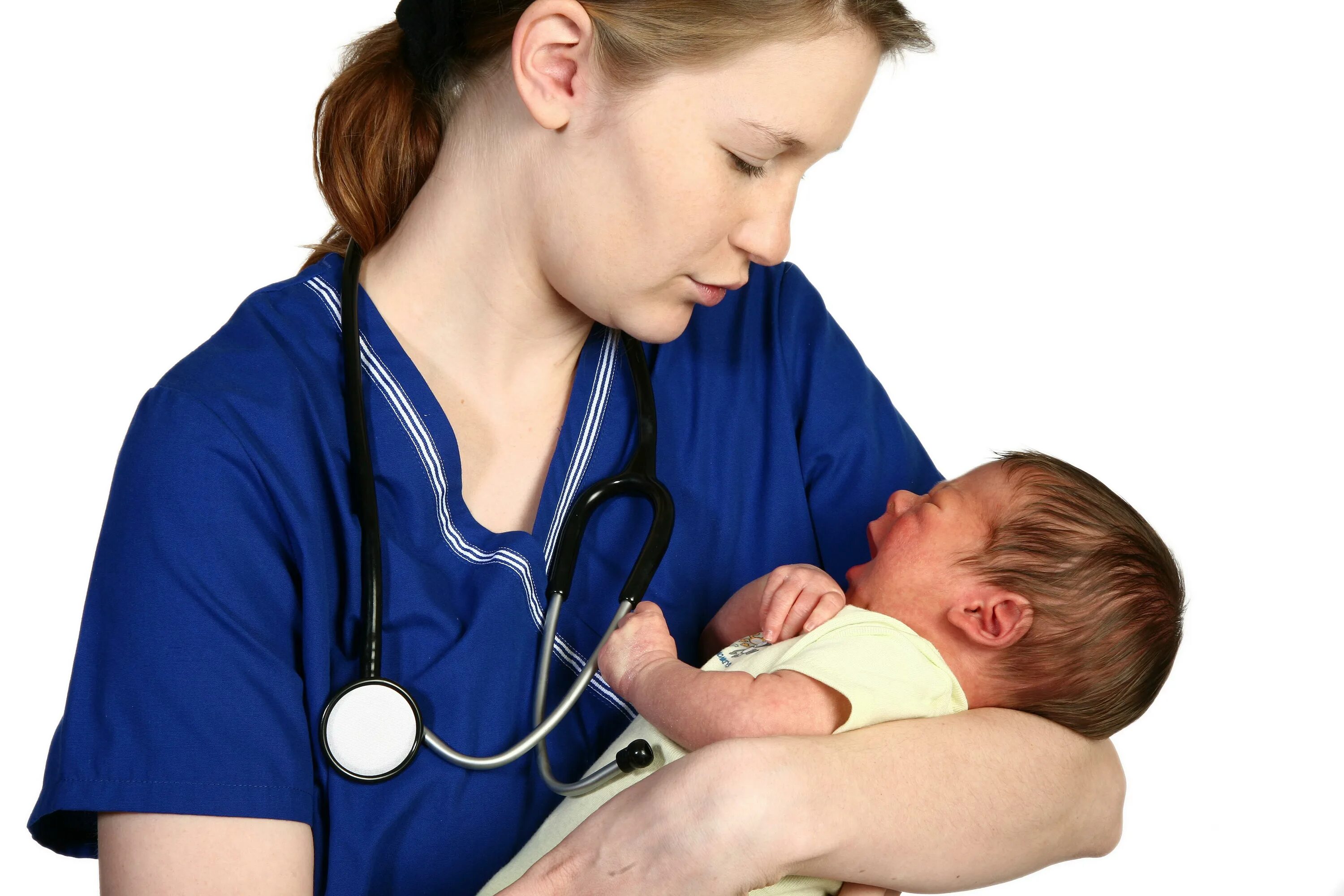 Первые врачи новорожденного. Младенец и врач. Ребенок плачет у врача педиатра. Акушерка педиатр.