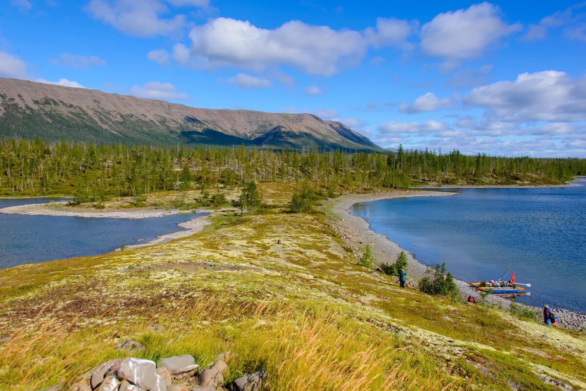 озеро лама плато путорана.