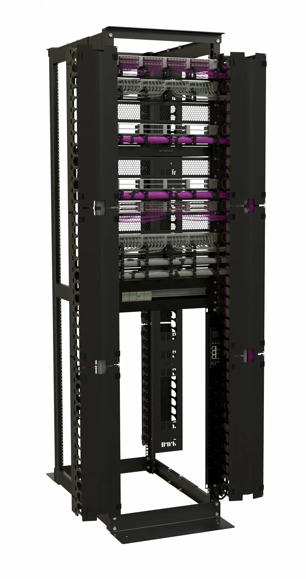 Органайзер в шкаф 42u. Органайзер hyperline cmf-r42u-f106-сs-ral9005 кабельный. вко-м-42.75-9005 вертикальный кабельный органайзер в шкаф. itk by zpas гребенка кабельная вертикальная 47u. вертикальный кабельный органайзер в шкаф, ширина 75 мм 42u.