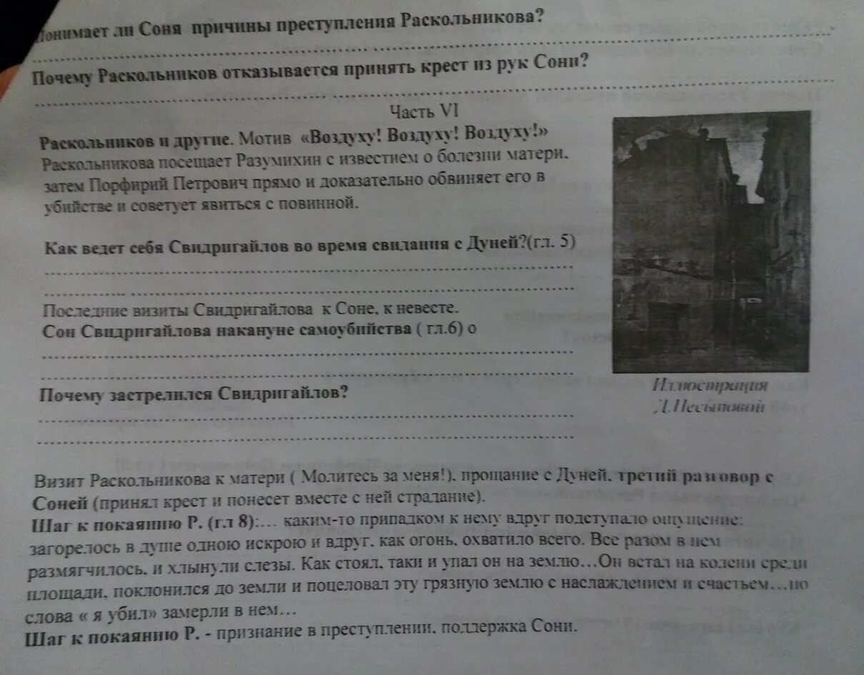 Что заставило раскольникова явиться с повинной