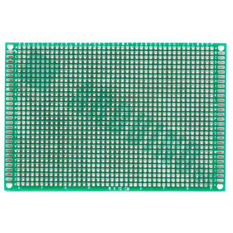 Double-sided pcb. Макетная плата pcb 5x7 см. Схема беспаечной макетной платы. Монтажная плата размеры. 54-2-156 доска стрясная грохот нива.