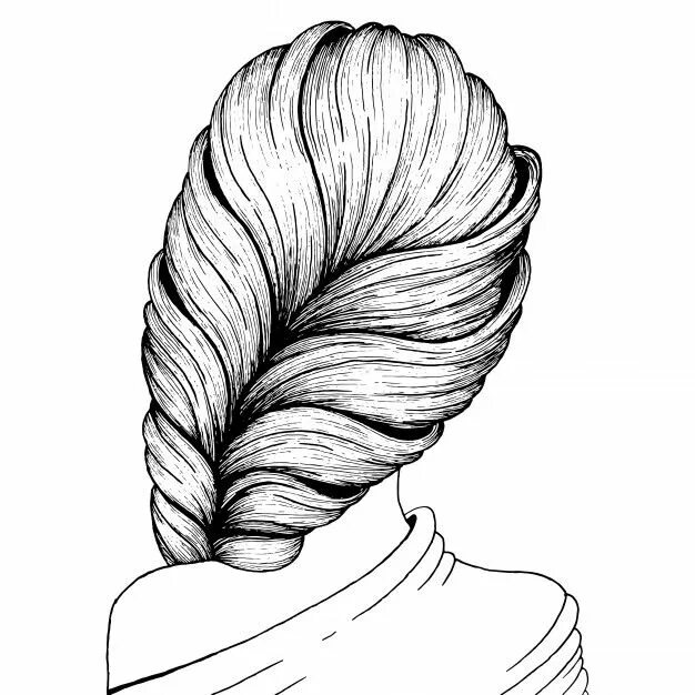Распечатать прически для девочек Hairstyles for Women Constructor Stock Vector Illustration of collection, long