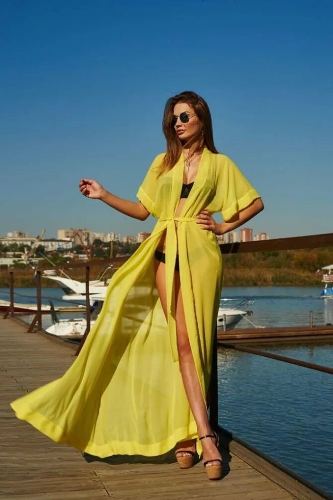 Пляжный халат. Шифоновое пляжное платье. Пляжное платье. Пляжное платье. Туника в пол.