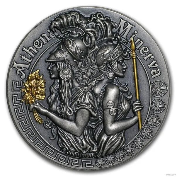 Серебряная монета ниуэ. Монета ниуэ 2019. серебряная монета богиня афина. серебряная монета ниуэ &quot;богини удачи: тихе и фортуна&quot;. монета ниуэ 5 долларов.