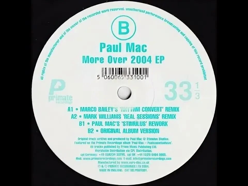 Paul mac. Paul mac