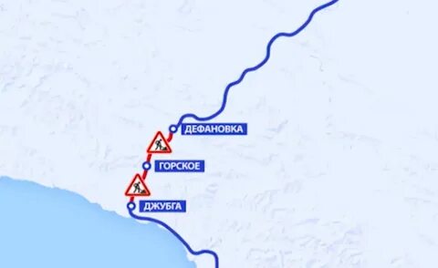 Карта м4 краснодарский край на карте