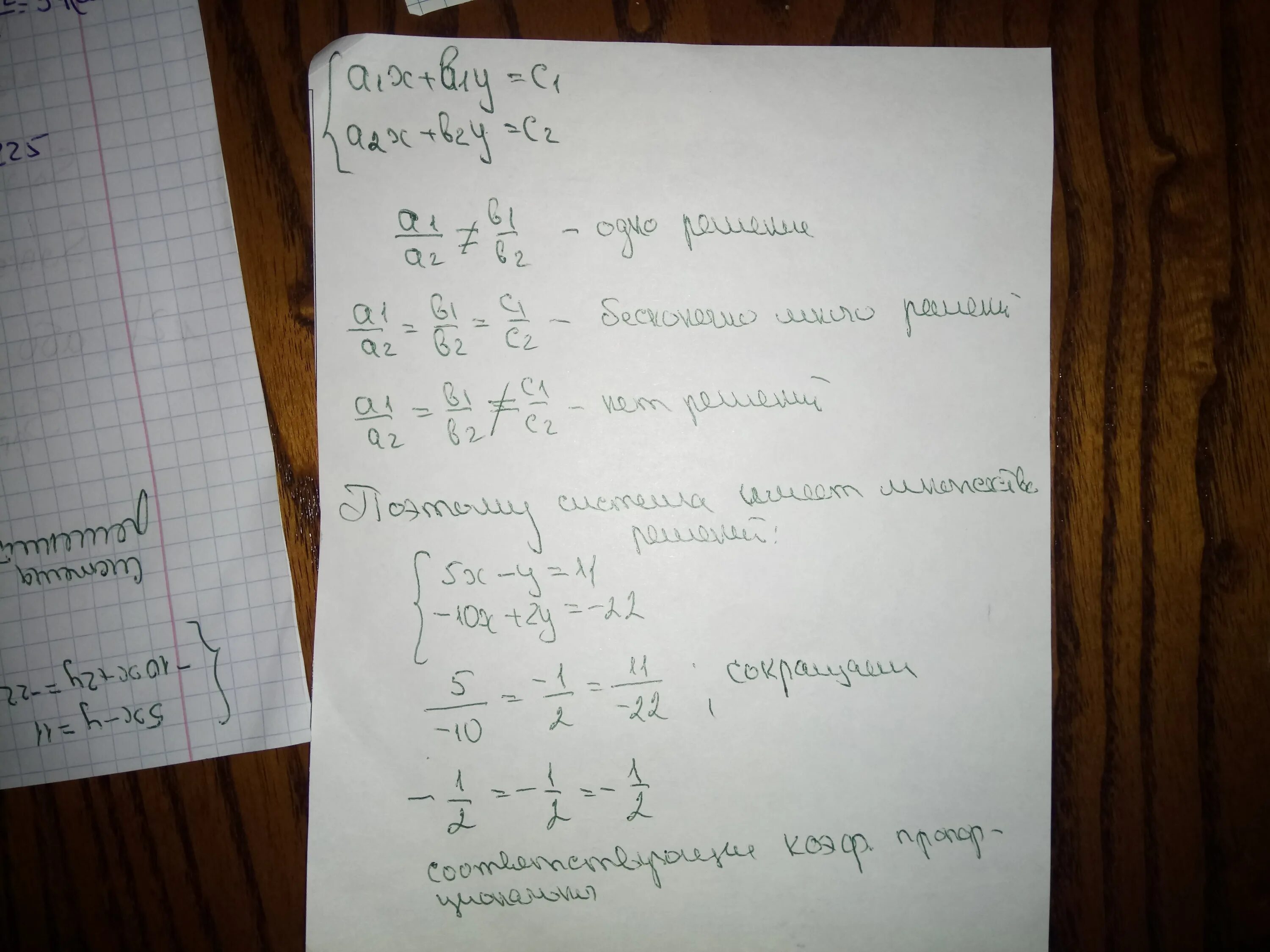 Выясните имеет ли решение система и сколько 4х-у 7. Выяснить имеет ли решение система и если да то сколько 5x-y -2 10x-2y -4. Выясните имеет ли решение система 5x-y 11 -10x+2y -22. Выясните имеет ли решение система и сколько 5x-y 11. Решите систему 5х 2у 11