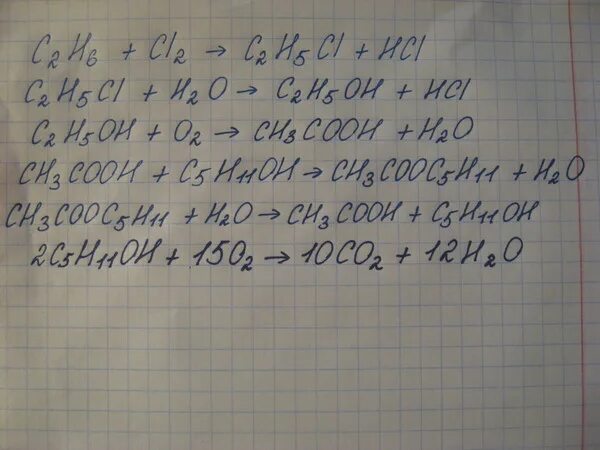 C2h4 c2h5cl реакция. С2h6-c2h5cl-c2h5oh-ch3coh. C2h5oh c2h2 c2h5cl. С2h6 c2h5cl c2h5oh. Из c2h5cl в c2h5oh.