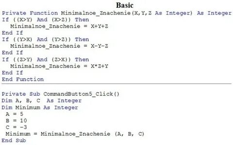 Basic function