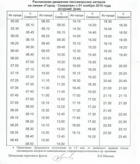 Расписание катеров севастополь северная сегодня