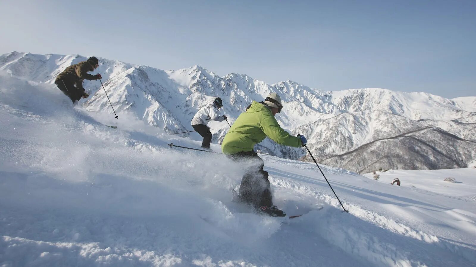 Make skiing