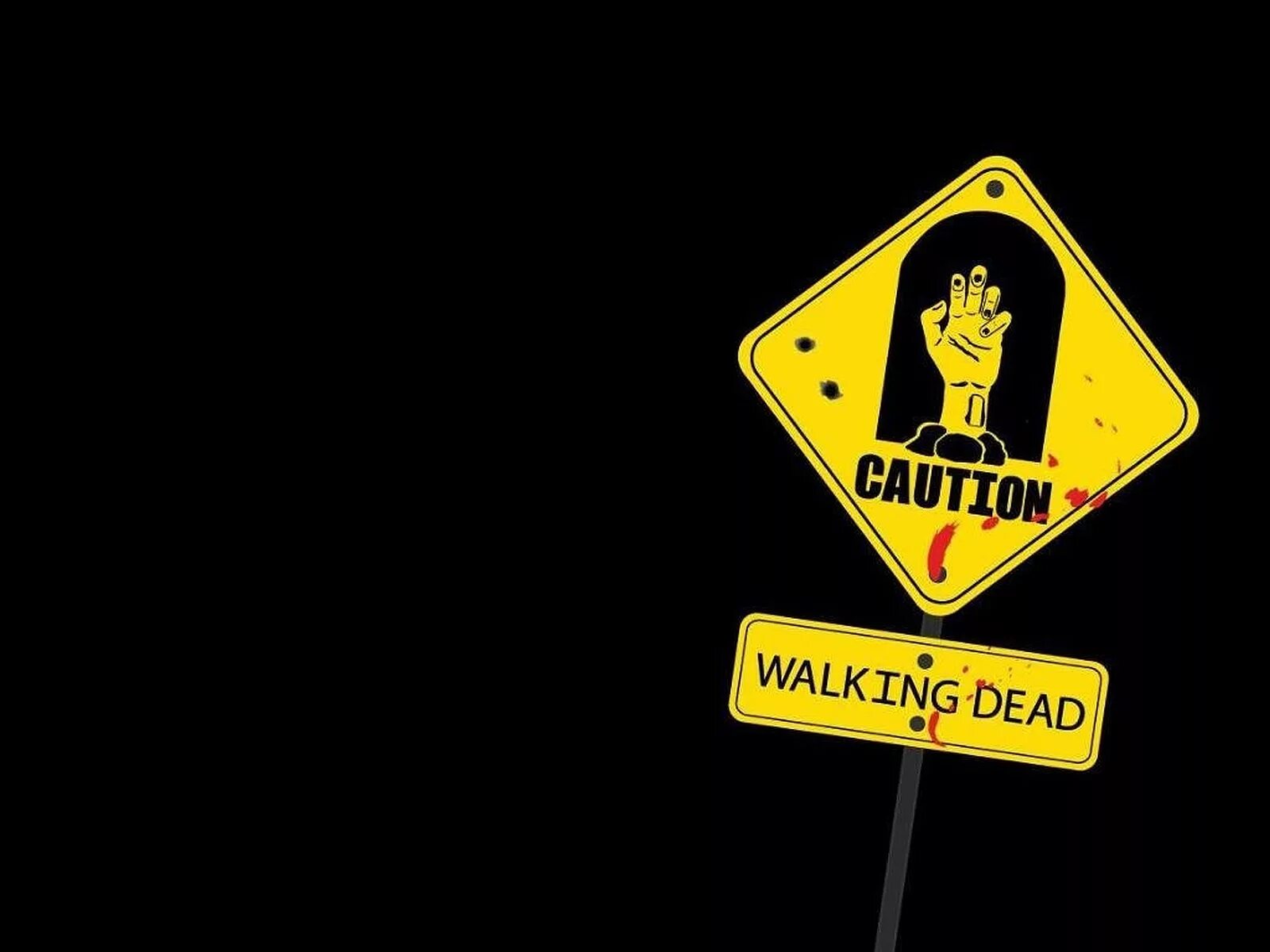 Обои осторожно. Табличка осторожно зомби. Обои осторожно на черном фоне. Caution обои.