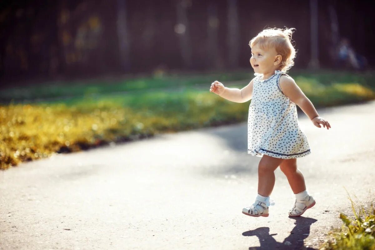 Walking to the left