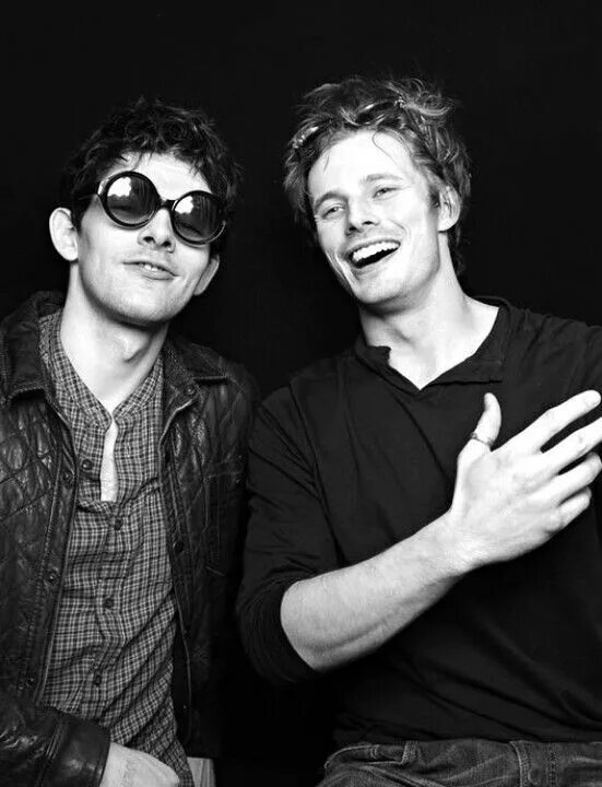 Max and bradley. Bradley james and colin morgan.