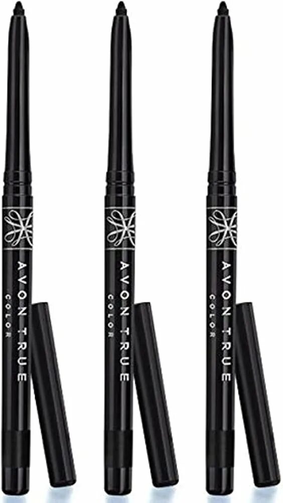 Avon для глаз. Avon Glimmerstick Eyeliner. Avon true Colour Glimmerstick Eyeliner. Карандаш для глаз эйвон Глиммерстик. Карандаш для глаз эйвон Glimmerstick черный.