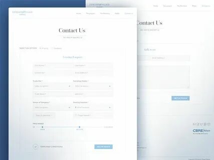 Contacts page