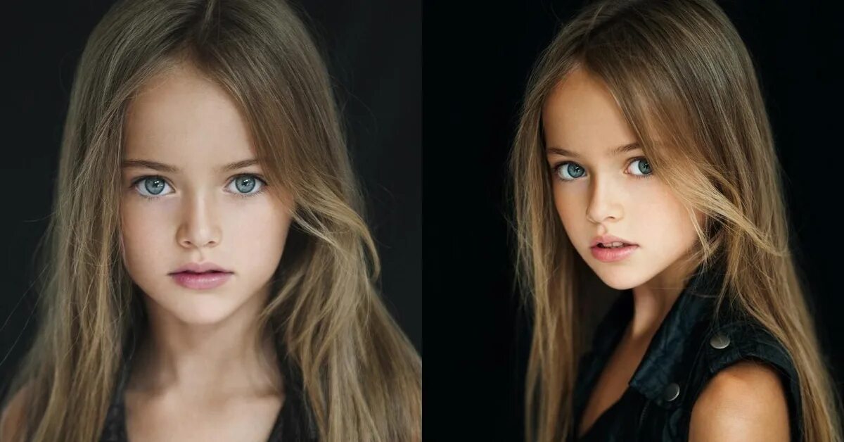 Маленькая модель 13. Kristina Pimenova в детстве.