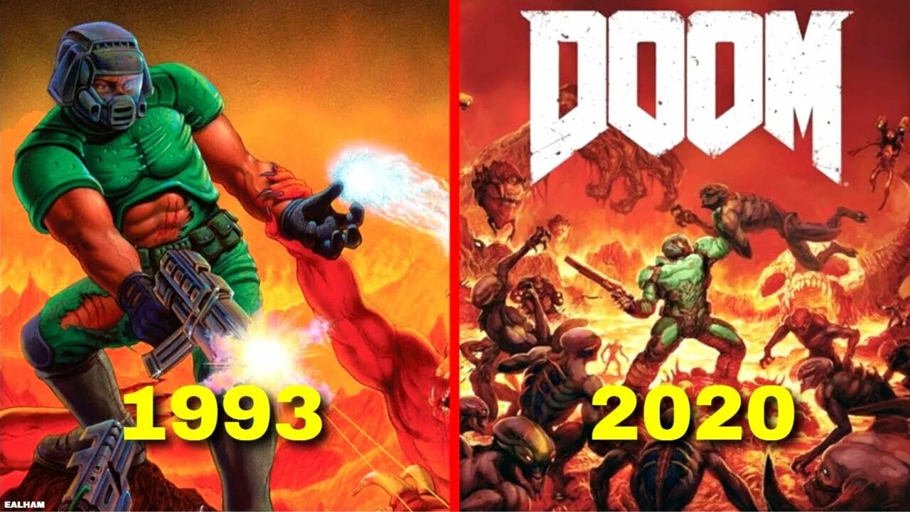 Doom evilution. Doom 1993.