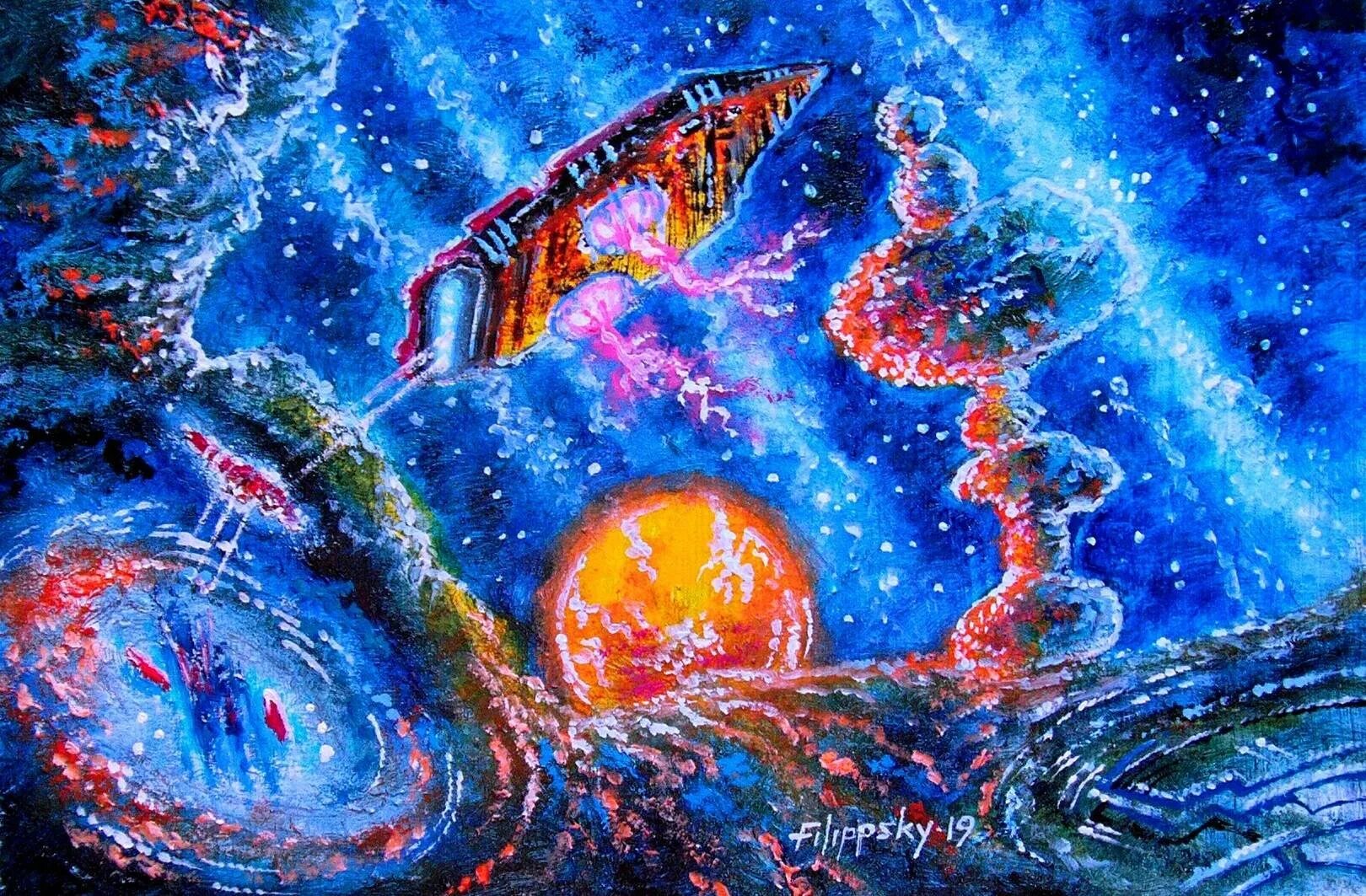 Космические фантазии. Рисунок на тему космос. Детские рисунки на тему космос. Фантазии на космическую тему. Детские рисунки на тему космос.