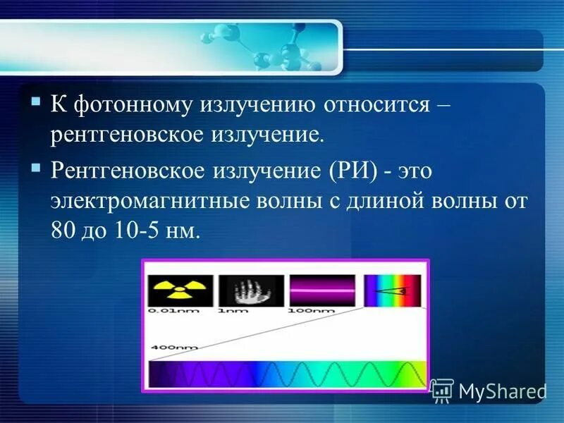 к какому виду излучений относится