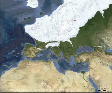 Территория распространения ледников
