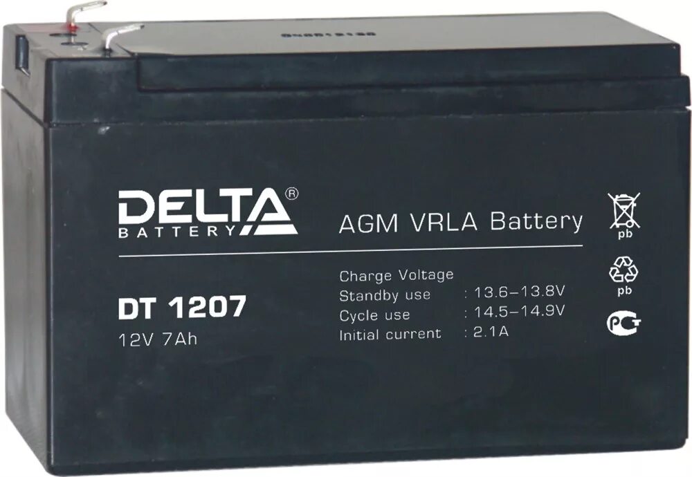 Аккумулятор 12 ампер часов 12 вольт купить. Аккумуляторная батарея для ИБП Delta DT 1212 12в 12ач. Батарея для ИБП Delta DT 1207. DT 12045 Delta аккумуляторная батарея. DT 1207 аккумулятор 12в/7ач.