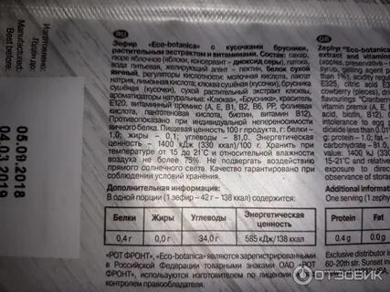 Бжу зефира