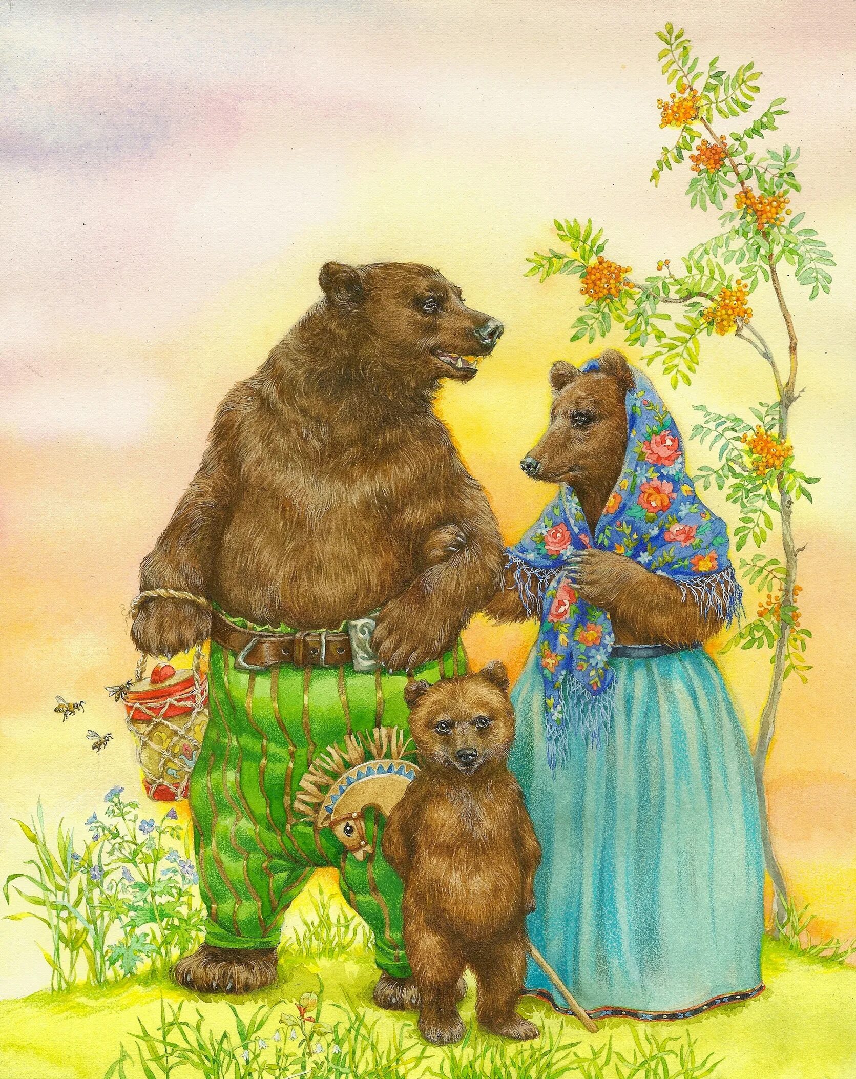 Сказка три медведя толстой. Л.Н.Толстого «три медведя. Лев Николаевич толстой три медведя.