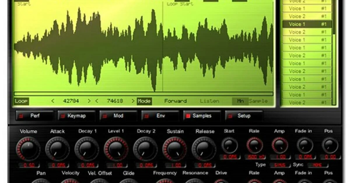 Samples program