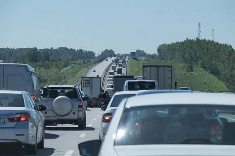 Причина пробки на трассе пермь