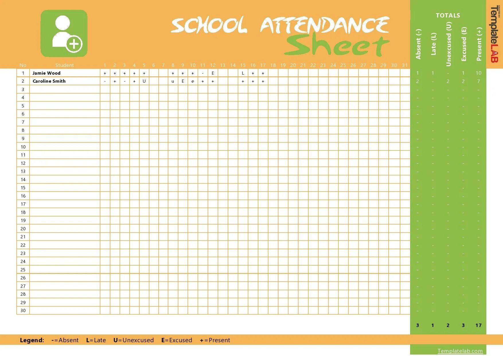 Class attendance. School attendance. student attendance. monthly attendance. attendance list.