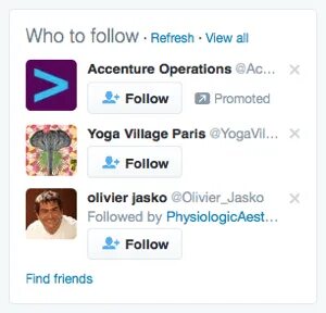 Who to follow