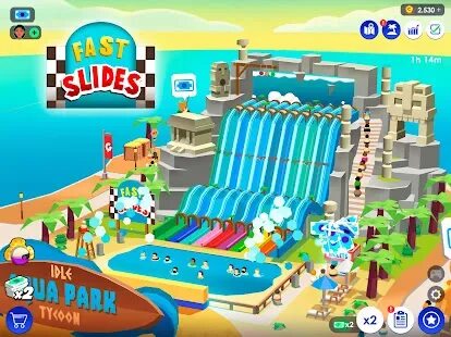 Idle theme park мод